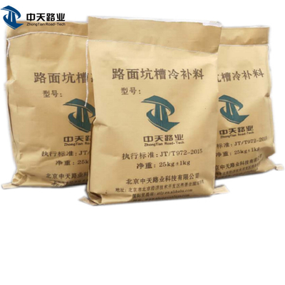 Nessun 25kg mescolantesi 45lb Asphalt Driveway Repair Crack Filler freddo per la buca